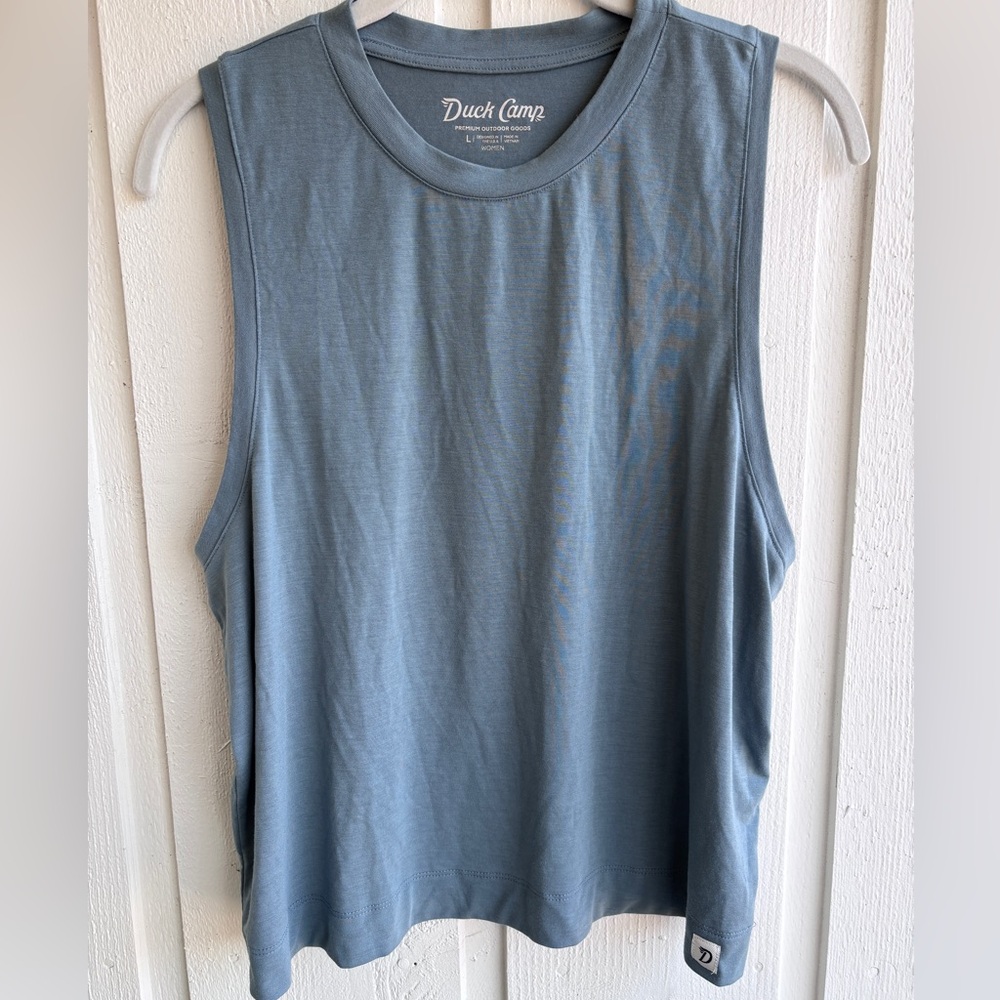 Women's Blue Tank Top